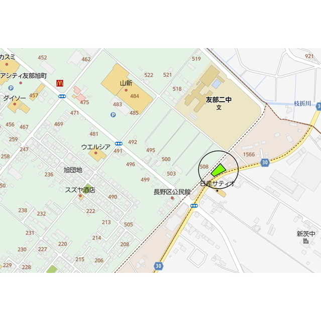 笠間市住吉