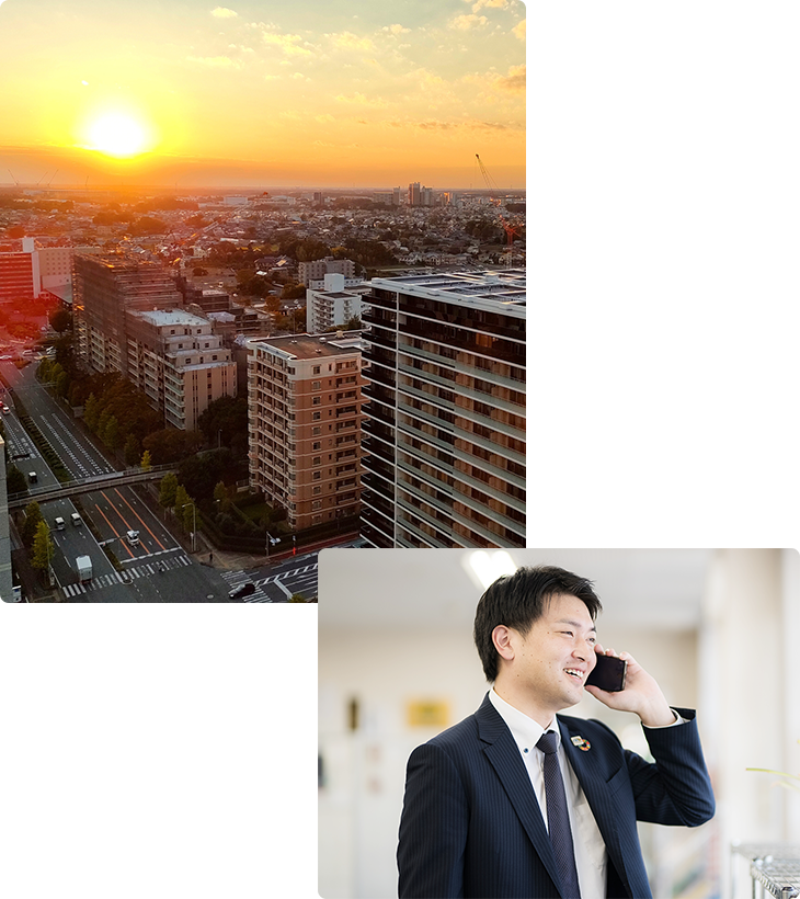 地域密着精神“いつかお客様”